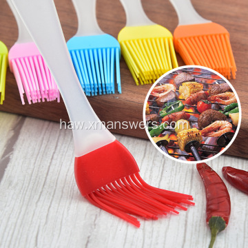 ʻO nā mea hana kuke kīhini silicone oil brush no ka BBQ